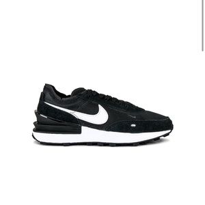 NIKE waffle one black sneaker